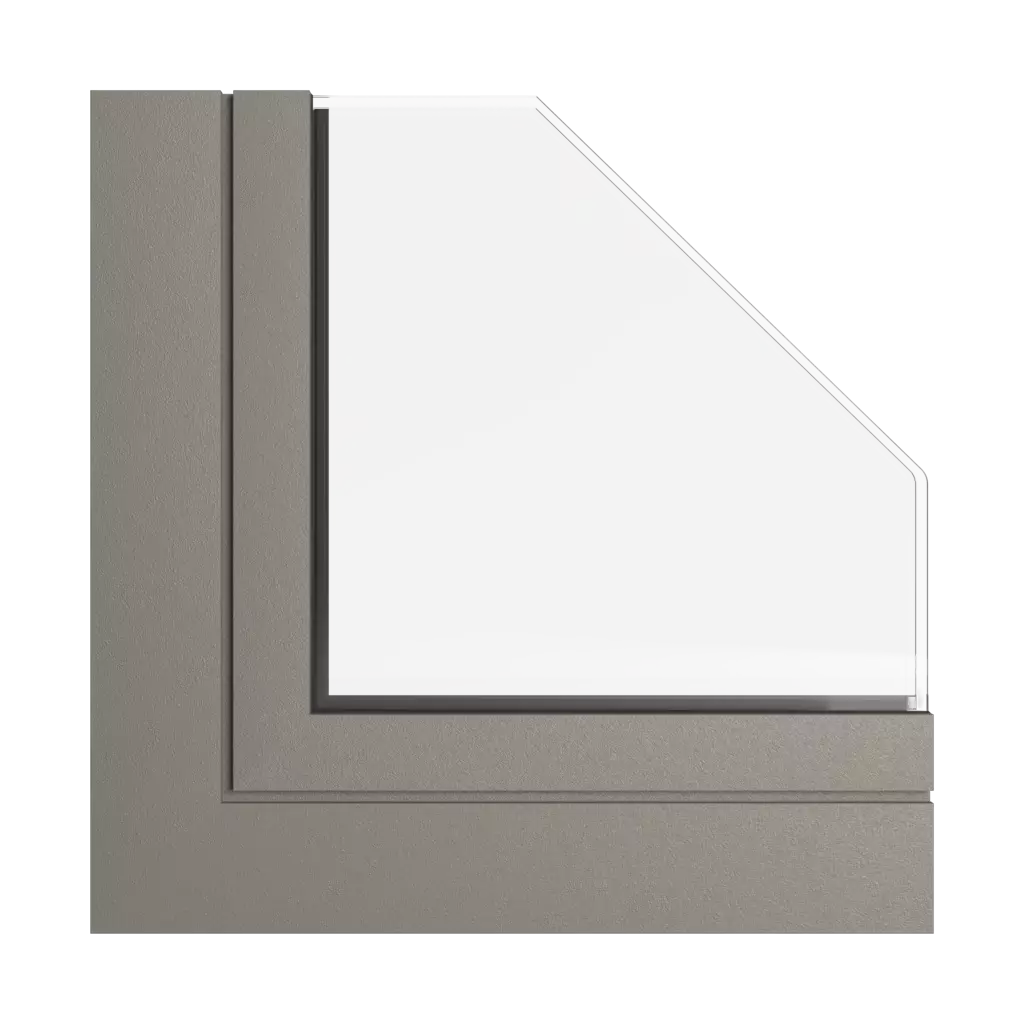 Gray quartzite tiger windows window-profiles aliplast