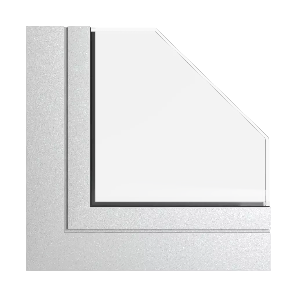White aluminum tiger windows window-profiles aliplast
