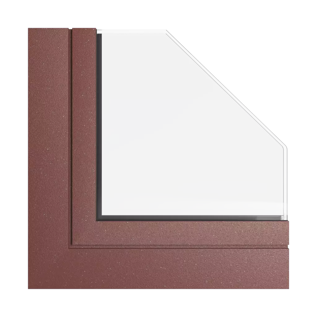 Red-brown tiger windows window-color aliplast-colors