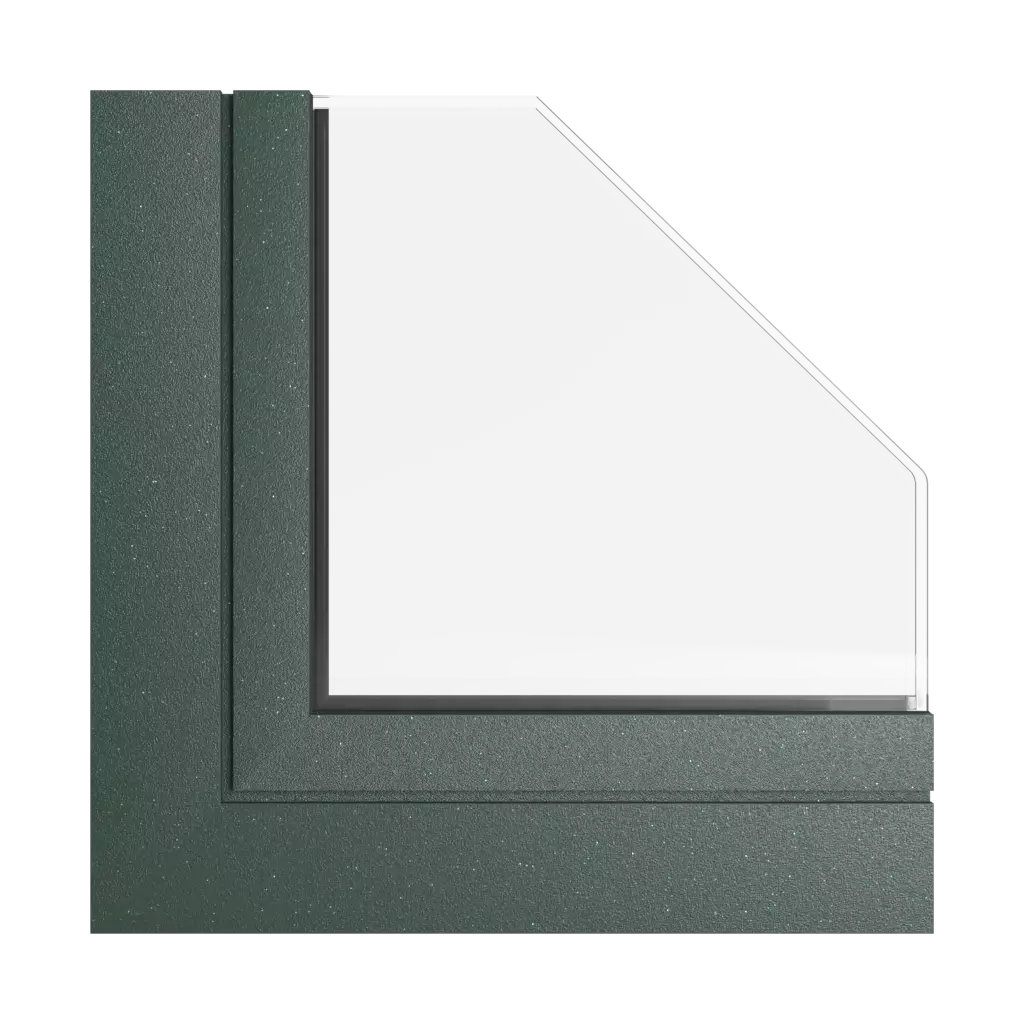 Green fir tiger windows window-color aliplast-colors