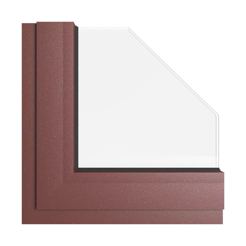 Red-brown tiger windows window-color aliplast-colors red-brown-tiger interior