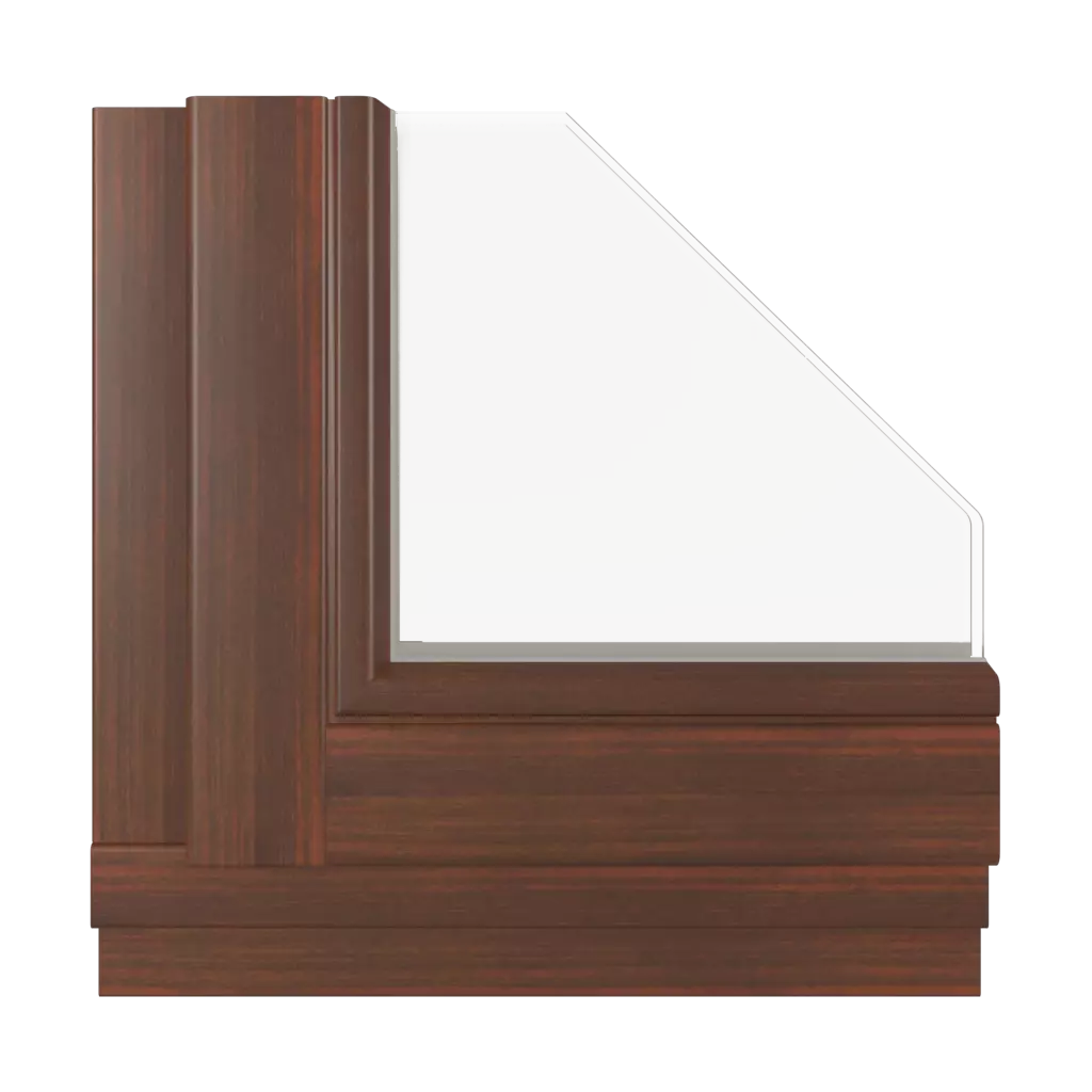 Acajou windows window-color colors cdm-pine-wood-colors interior