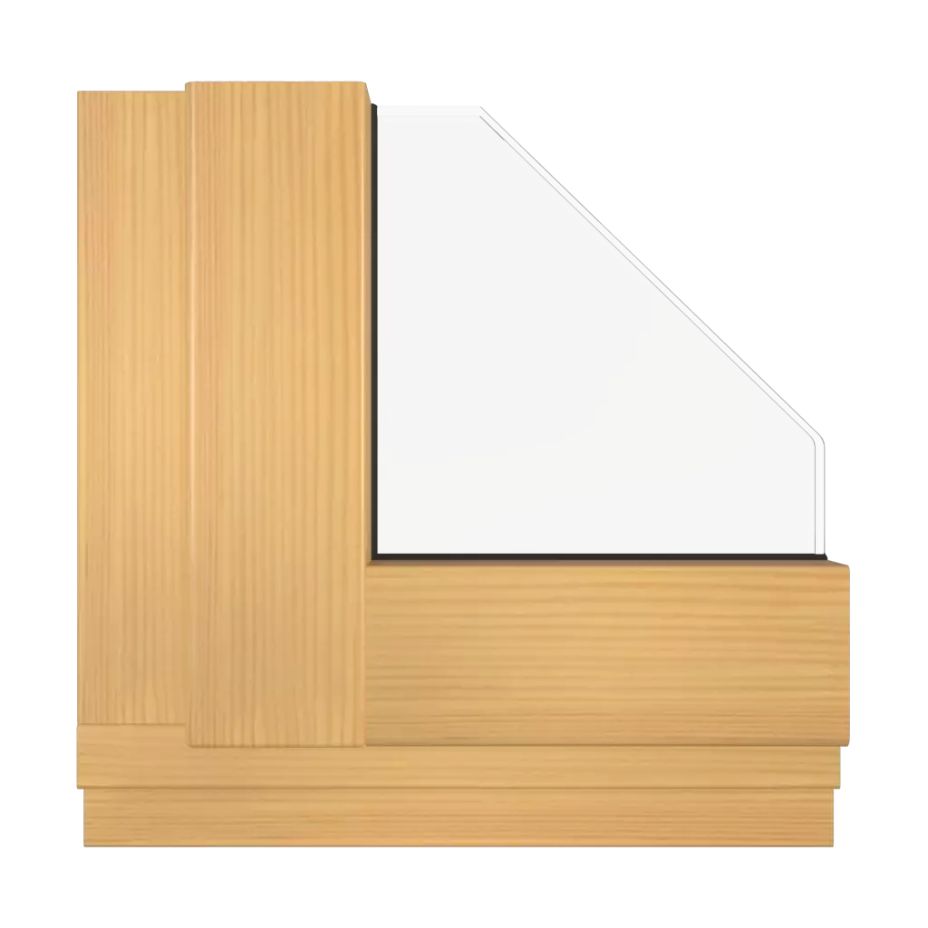 Lemon windows window-color colors cdm-aluminum-wood-pine-colors interior