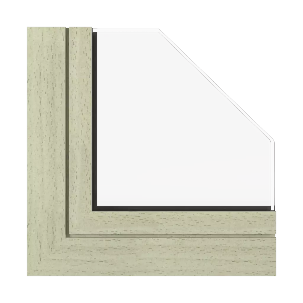 Beech windows window-profiles aluprof mb-sr50n-ei-effect