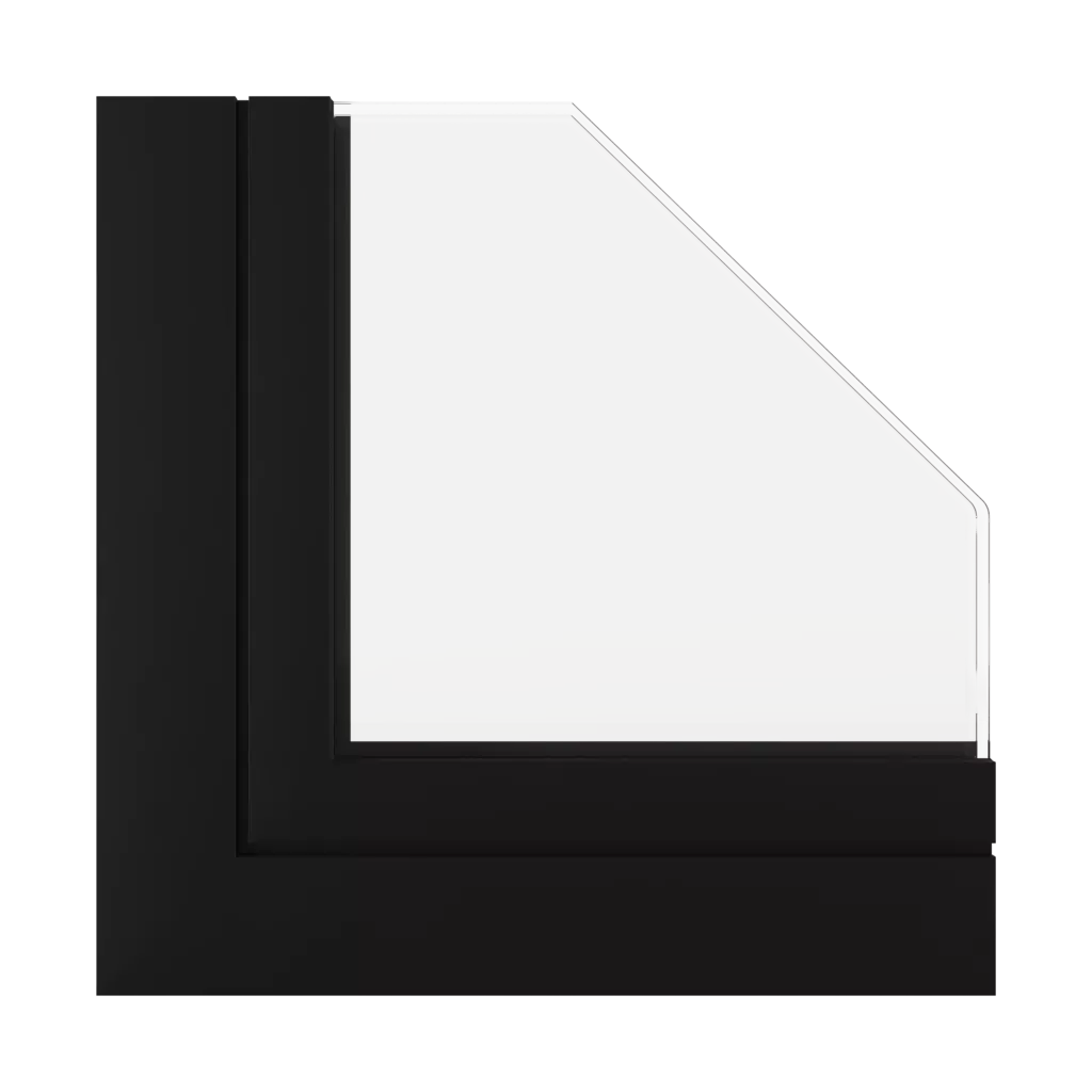 Black matte ✨ windows glass glass-count double-glazed 
