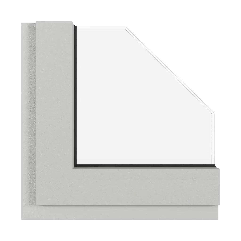 Light gray fine structure windows window-color aluprof-colors light-gray-fine-structure interior