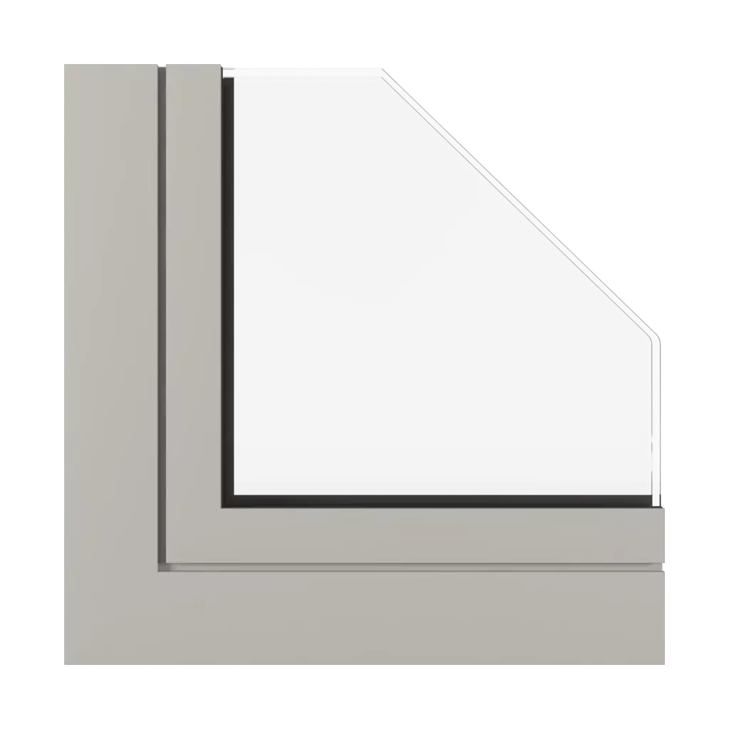 Gray SK windows window-profiles aluprof mb-openslide