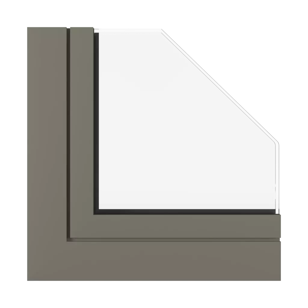 Quartz Gray SK windows window-profiles aluprof mb-86-si