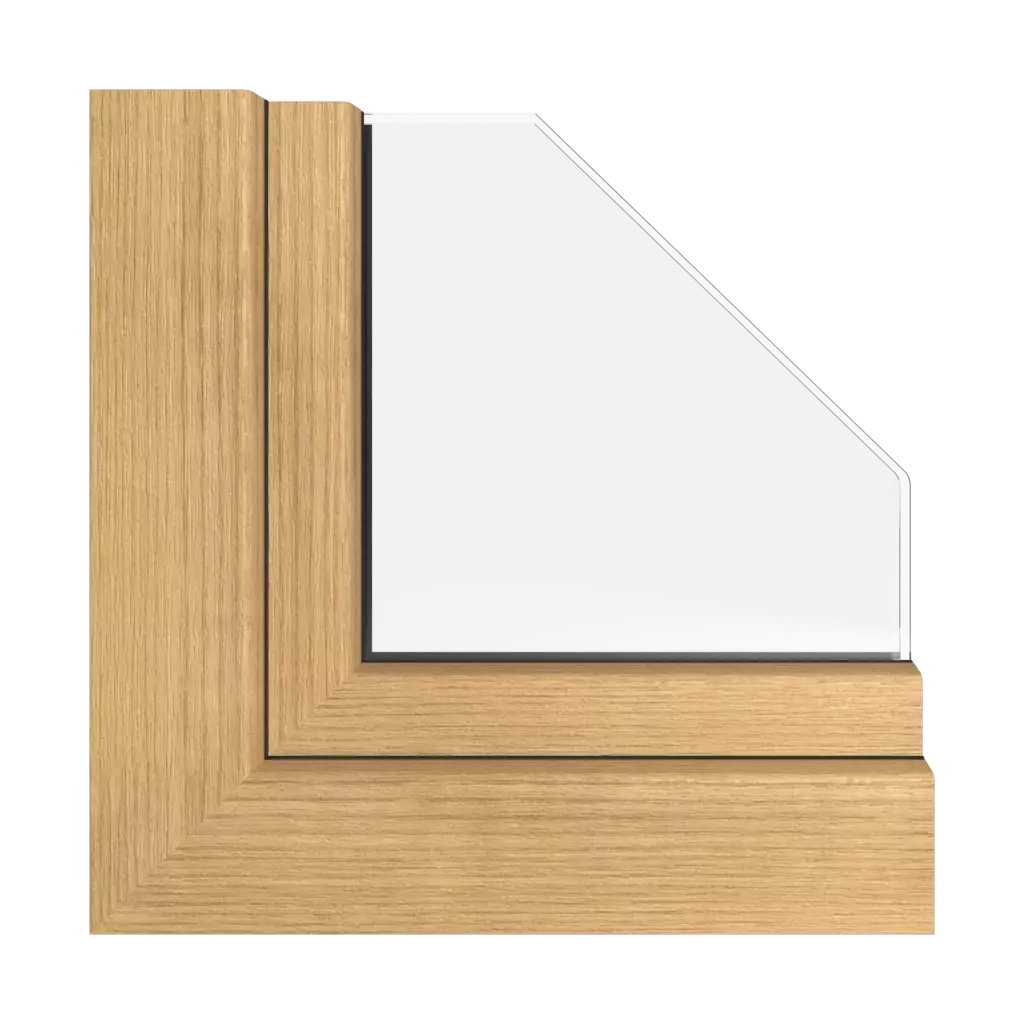 Golden beech windows window-color rehau-colors golden-beech