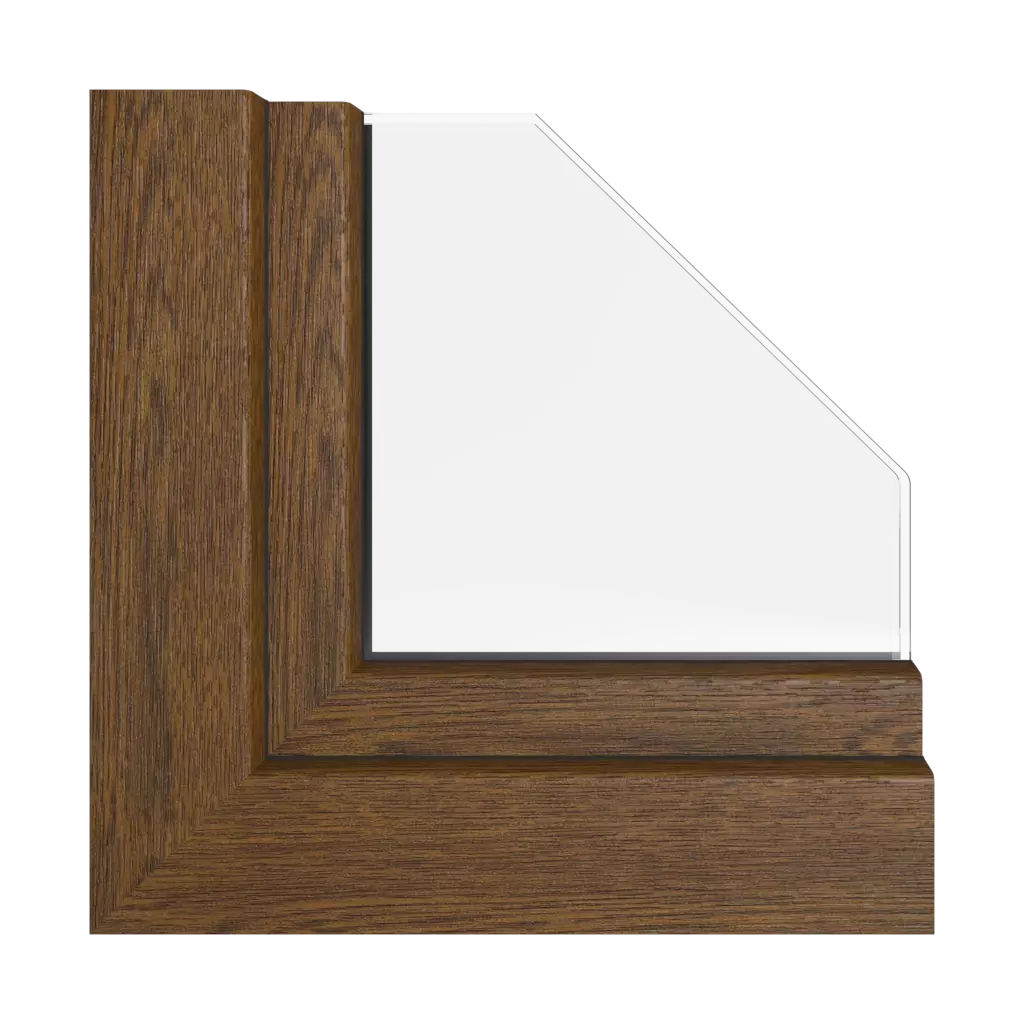 Walnut windows window-color rehau-colors   