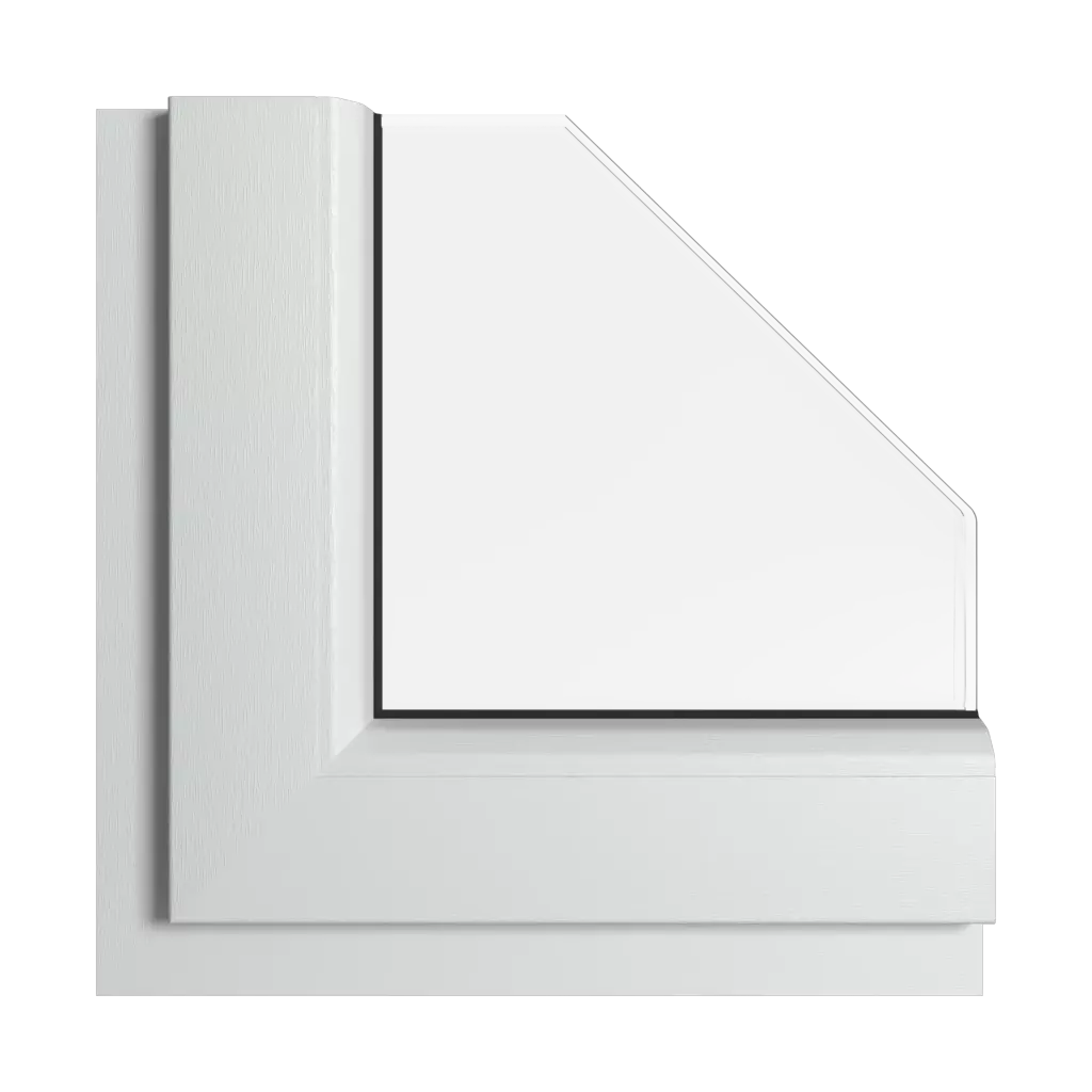 Light gray windows window-color rehau-colors light-gray interior