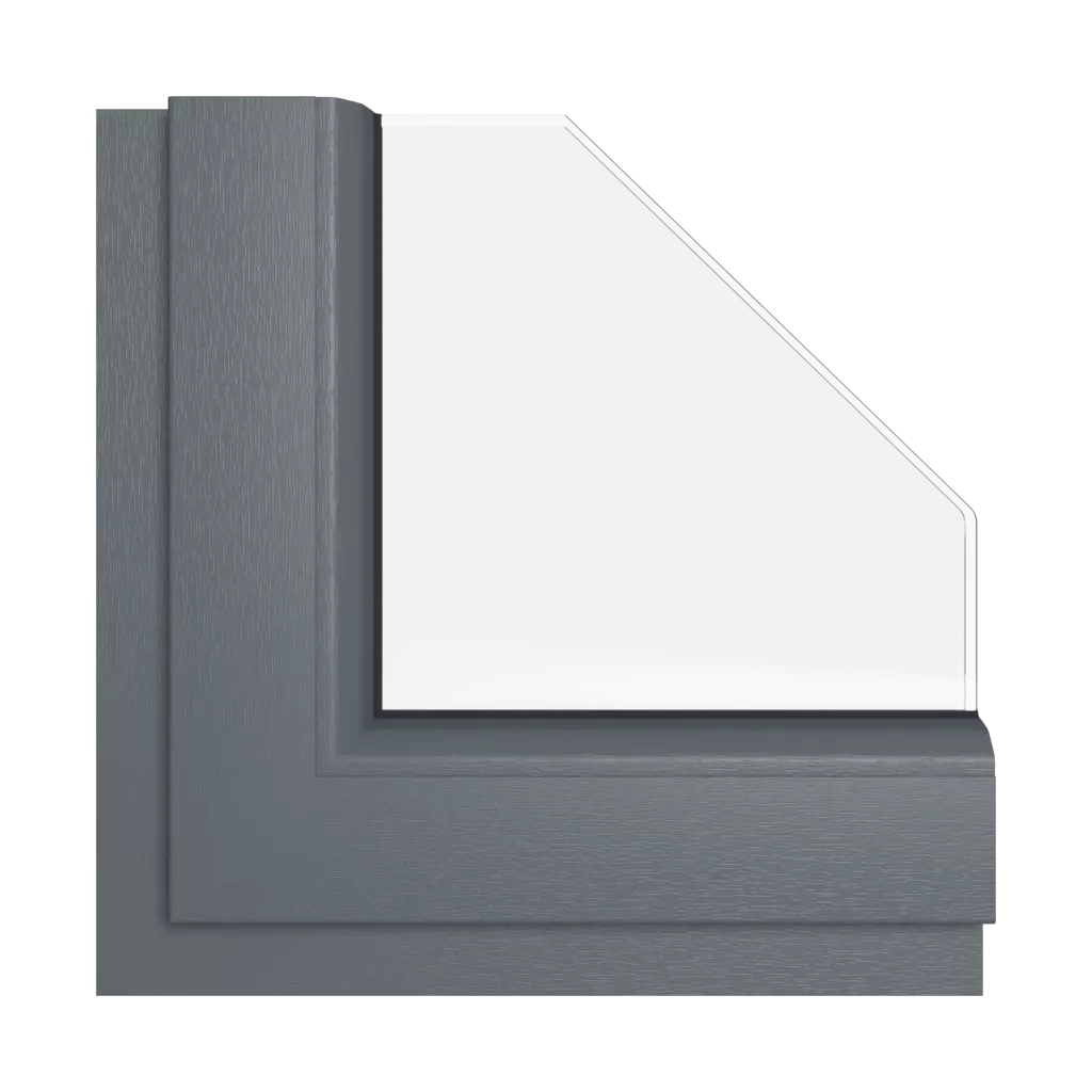 Slate gray windows window-color rehau-colors gray-slate interior