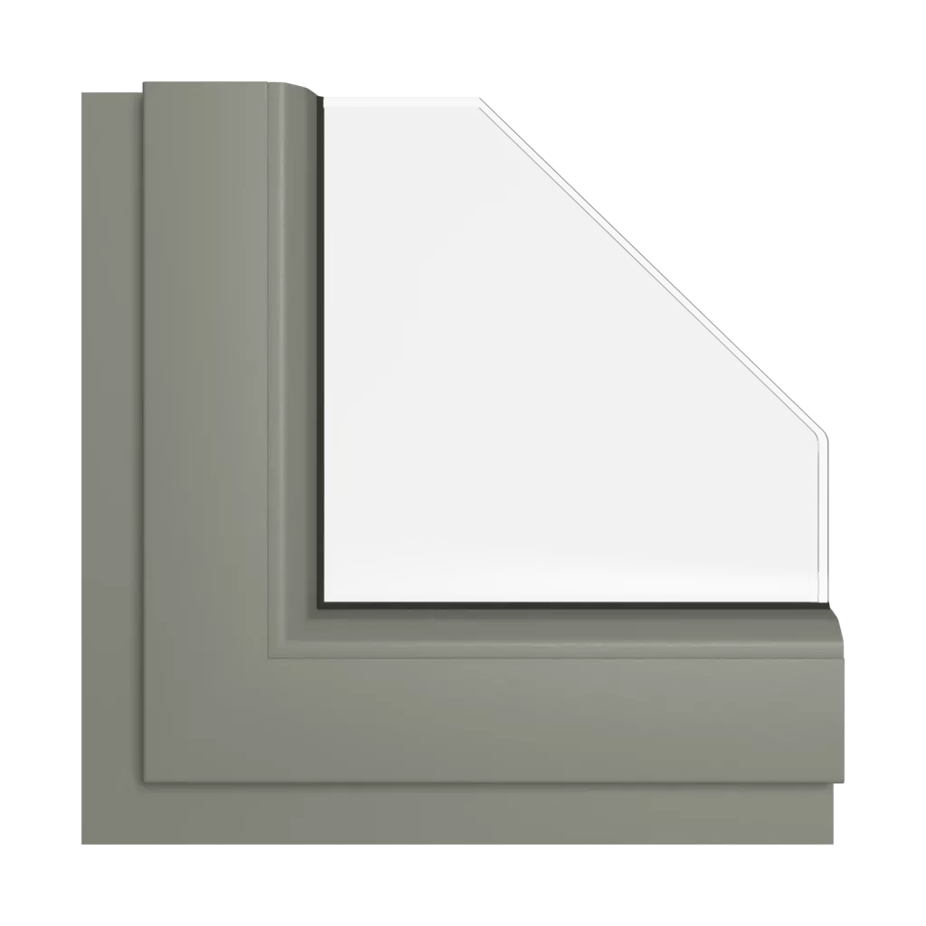 Quarz grey smooth windows window-color rehau-colors smooth-quartzite-gray interior