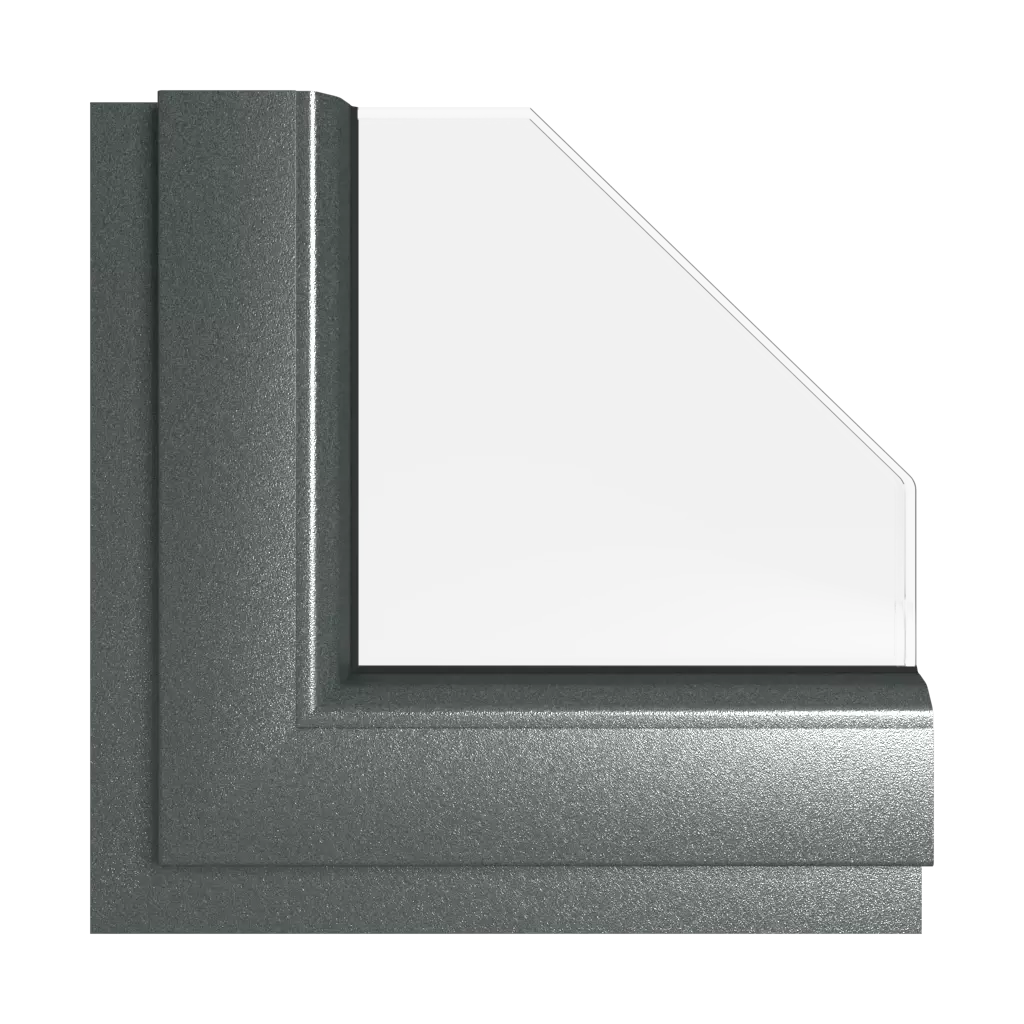 Alux anthracite windows window-color rehau-colors alux-anthracite interior