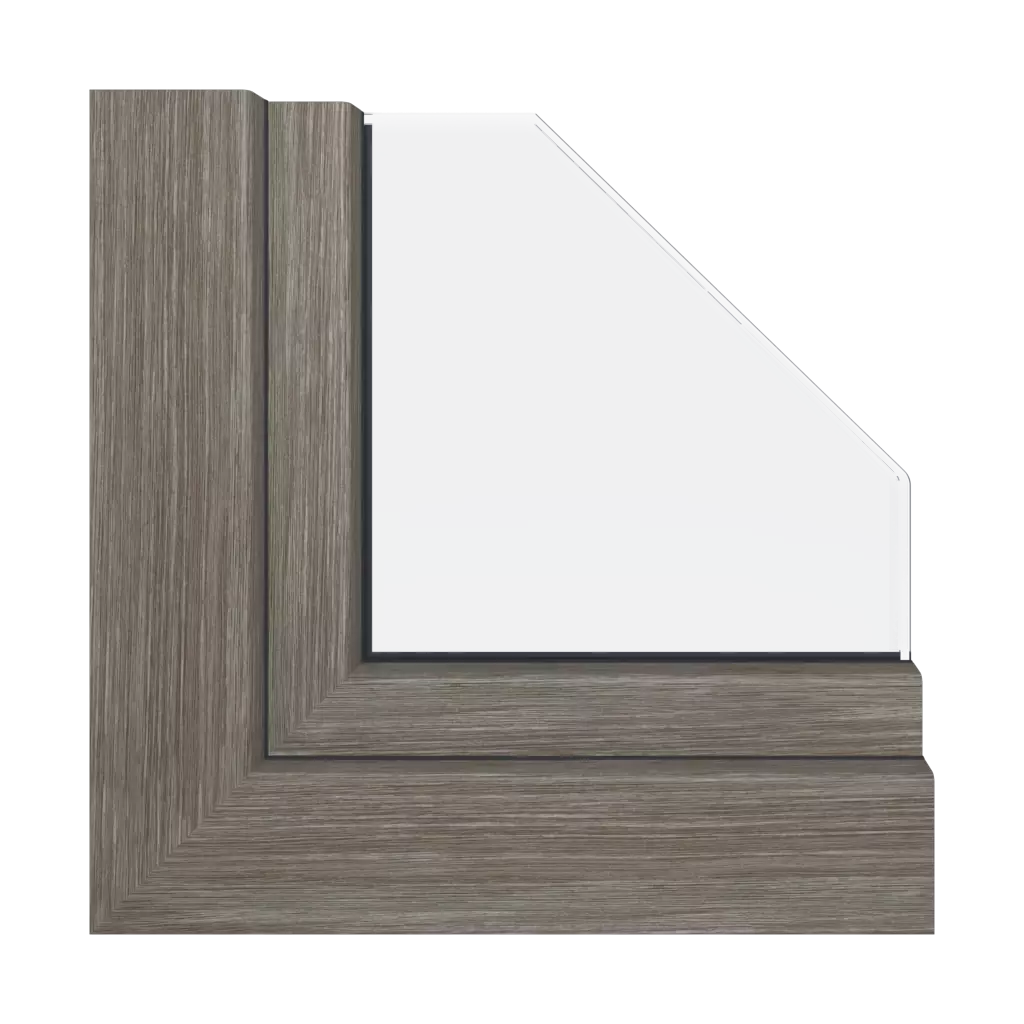 Gray sheffield oak products window-packages pvc-secure   