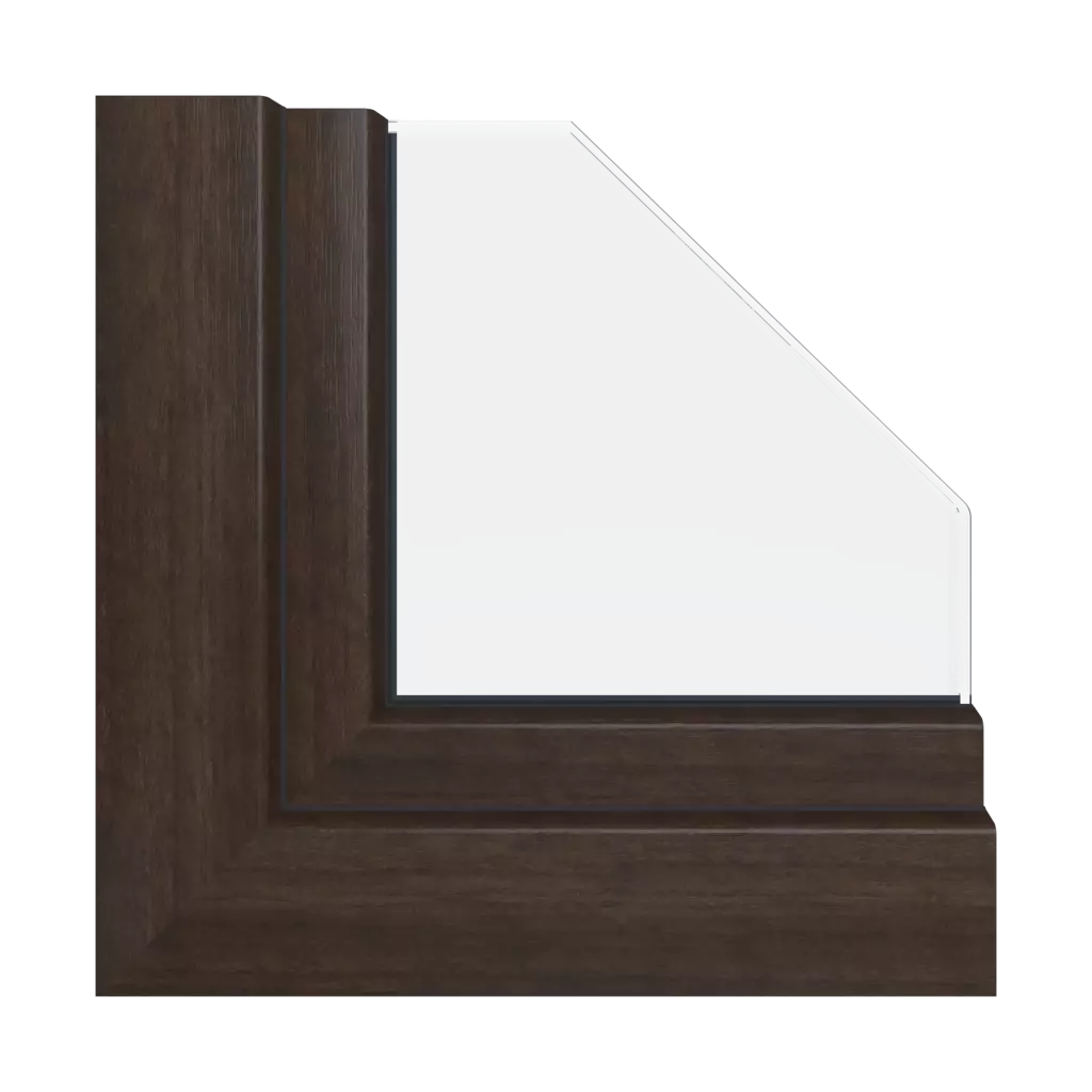 Walnuss terra windows window-profiles aluplast ideal-4000-85-mm