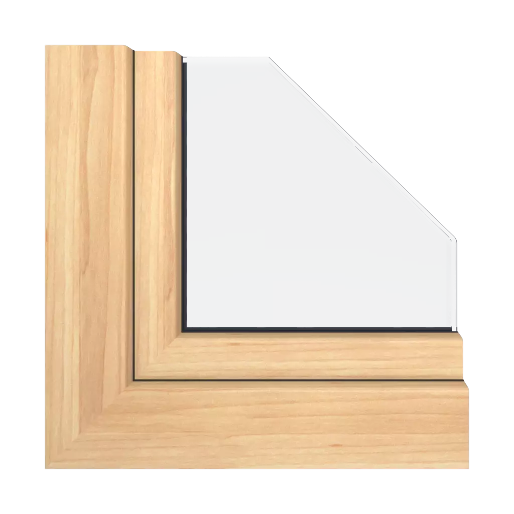 Birch windows window-profiles aluplast ideal-8000