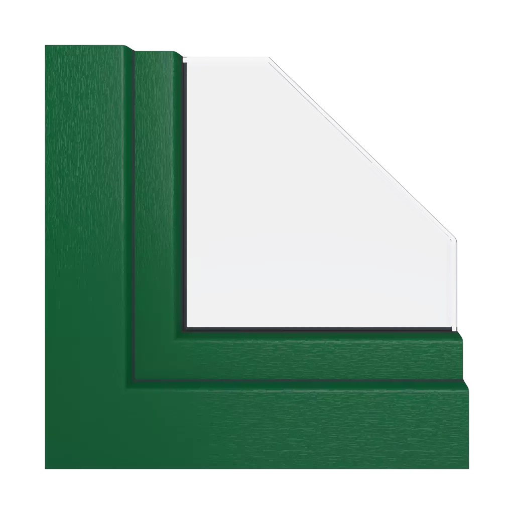 Green windows window-profiles aluplast ideal-8000