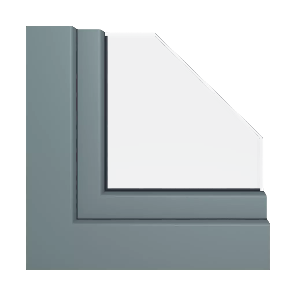 Basalt gray products pvc-windows    