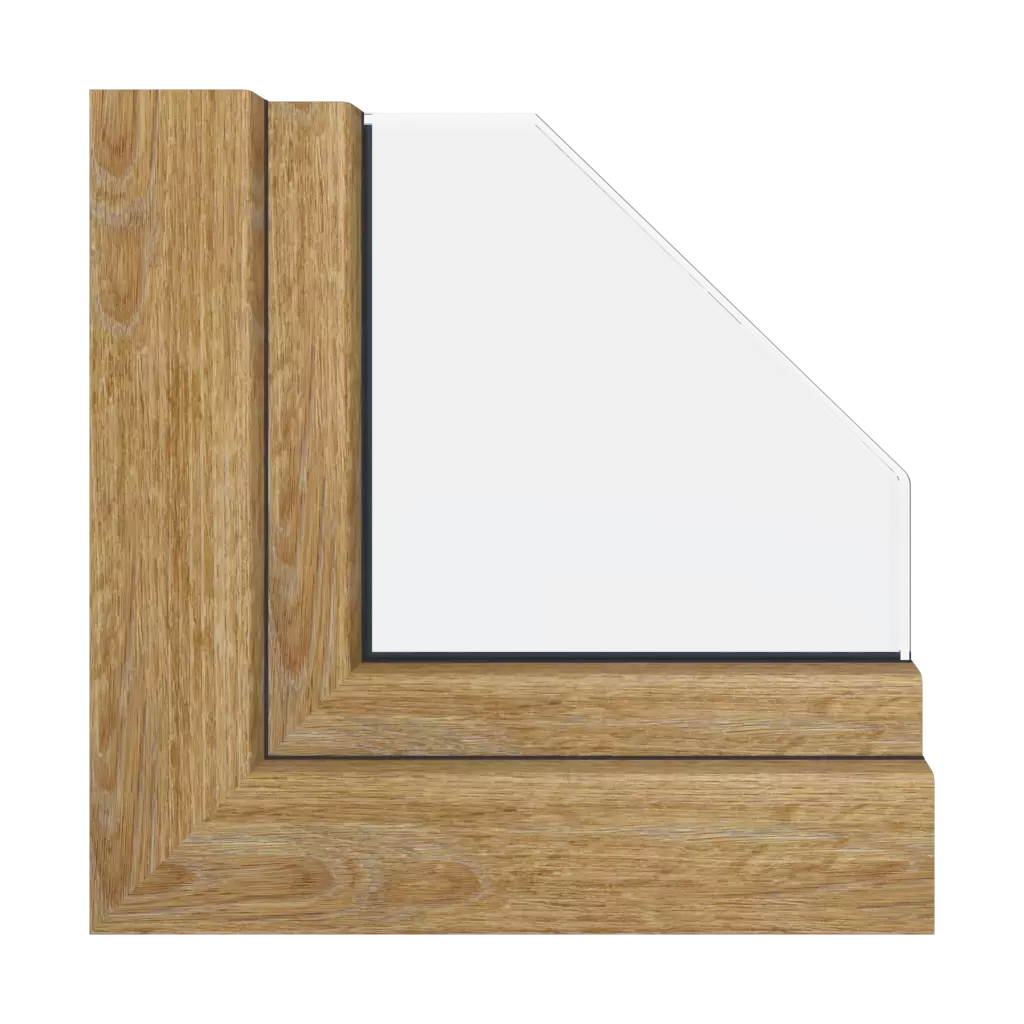 Turner oak malt woodec ✨ 🆕 windows window-profiles aluplast monoblock