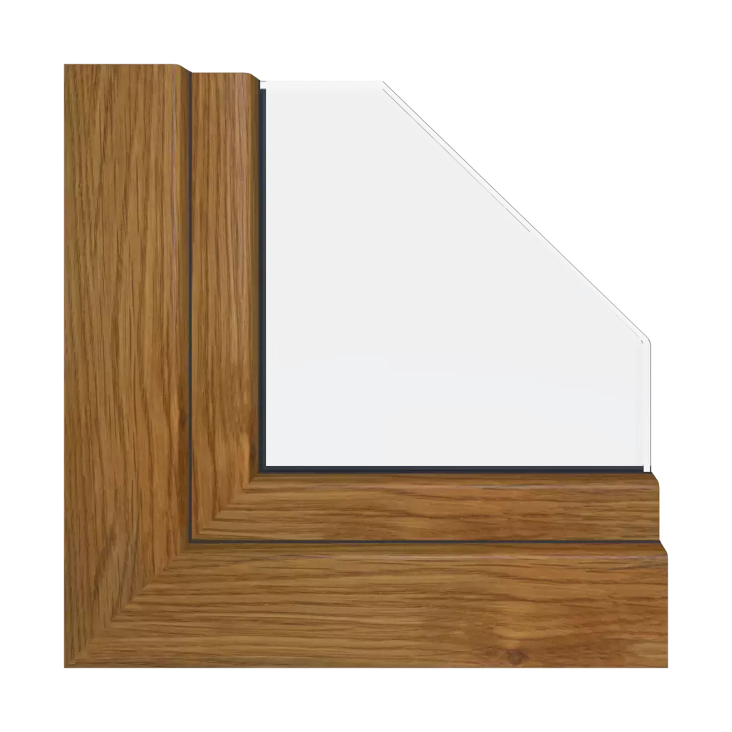 Khaki oak ✨ windows window-profiles aluplast ideal-4000-85-mm