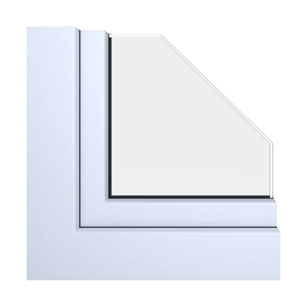 White windows window-color schuco-colors white-7