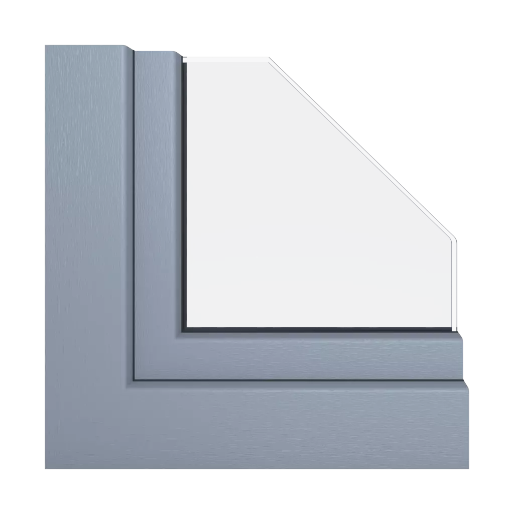 Gray silver windows window-color schuco-colors gray-silver