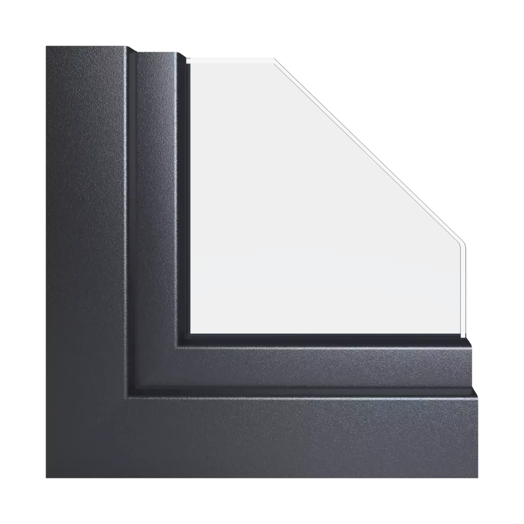 Alux anthracite windows window-profiles schuco living-md