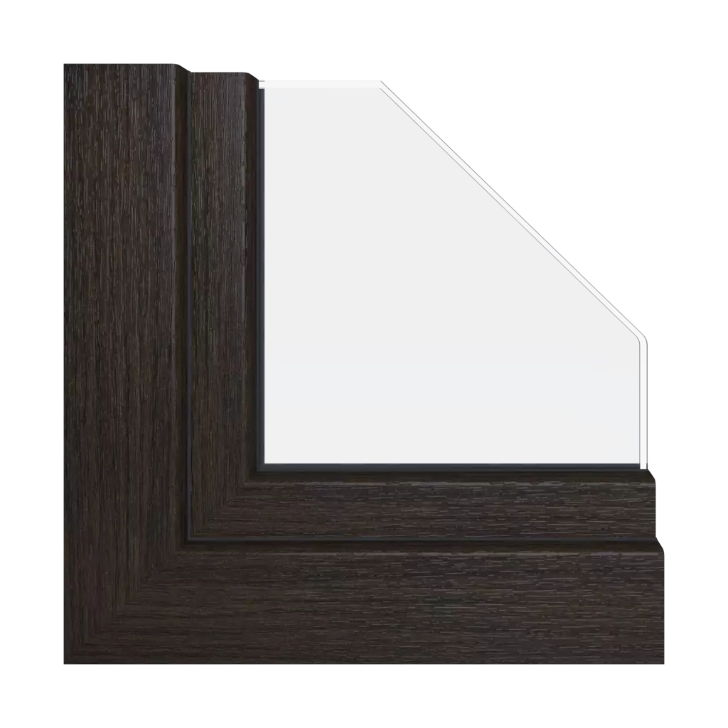 Dark oak windows window-color schuco-colors dark-oak