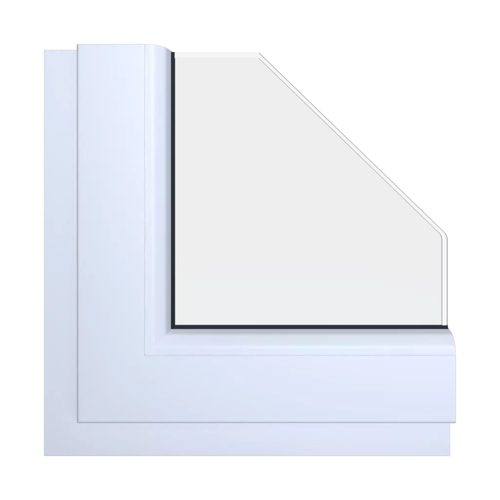 White windows window-color schuco-colors white-7 interior