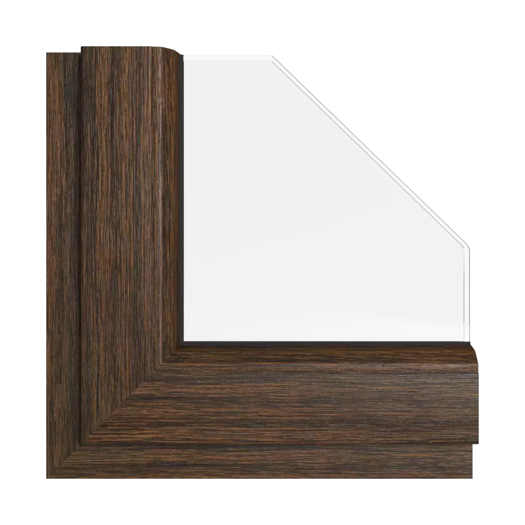 Dark oak windows window-color kommerling-colors dark-oak