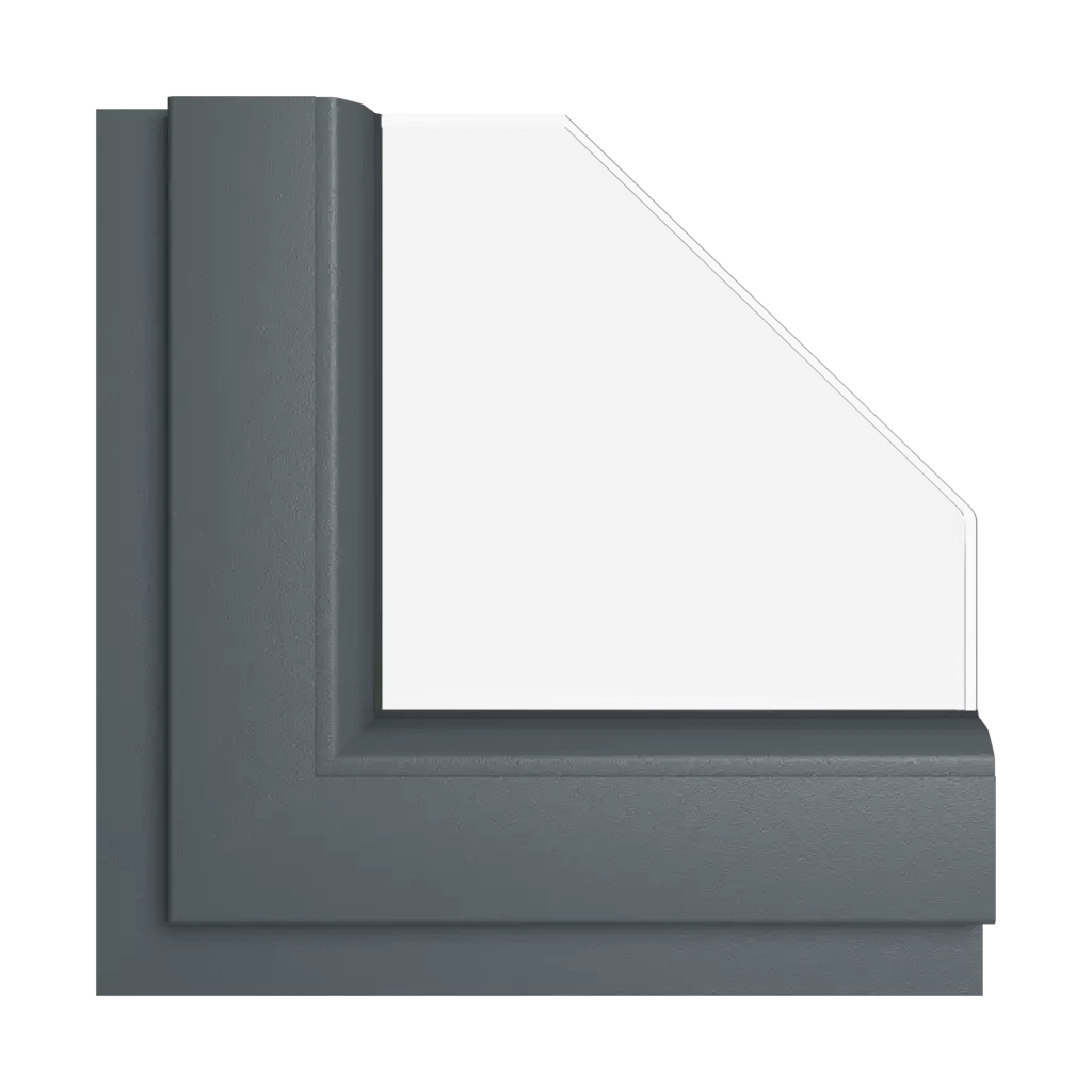 Smooth anthracite gray windows window-color kommerling-colors smooth-anthracite-gray interior