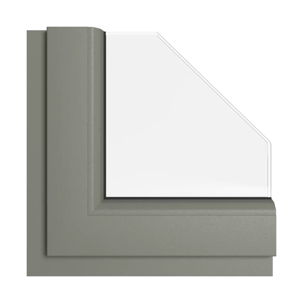 Gray quartz matt windows window-color kommerling-colors gray-quartz-matt interior