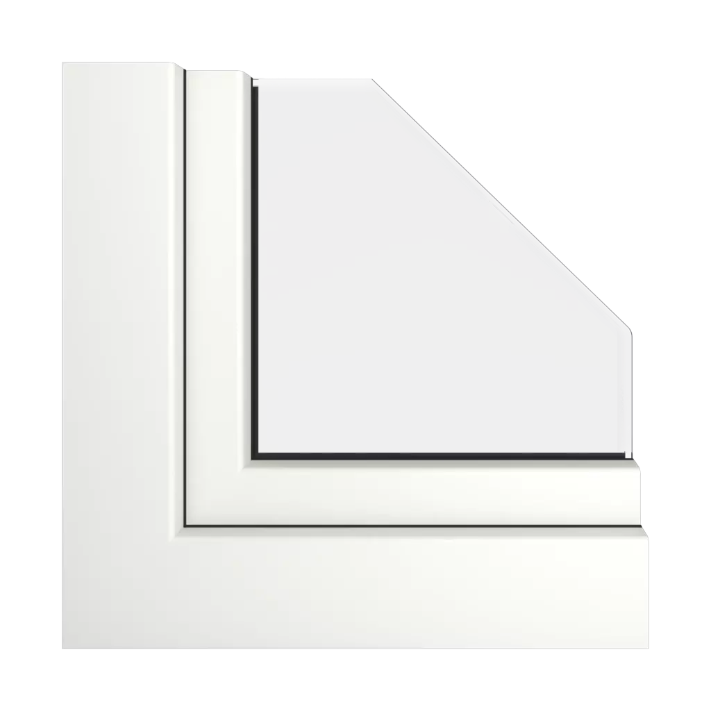 Traffic white RAL 9016 acrycolor windows window-color gealan-colors traffic-white-ral-9016-acrycolor