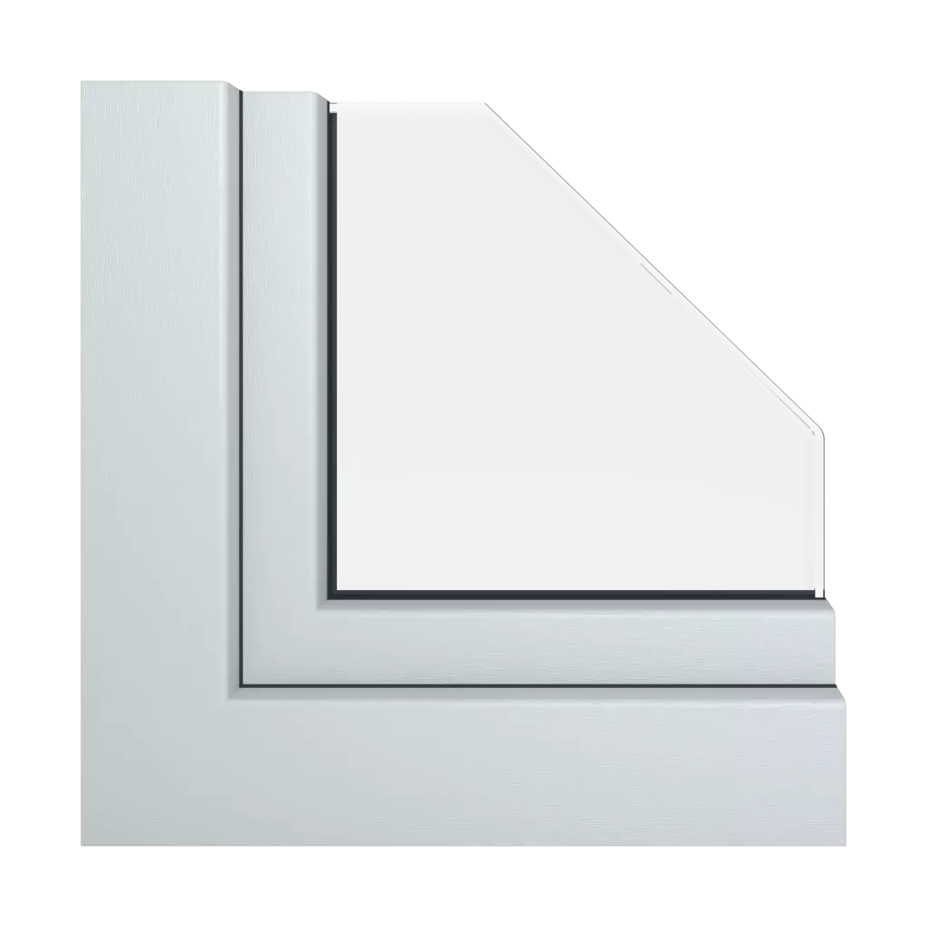 Gray Deko RAL 7001 products window-packages pvc-design-plus   