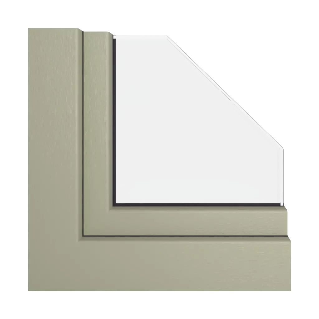 Gray concrete RAL 7023 products pvc-windows    