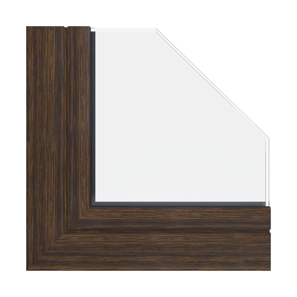 Swamp oak wood effect windows window-profiles aliplast