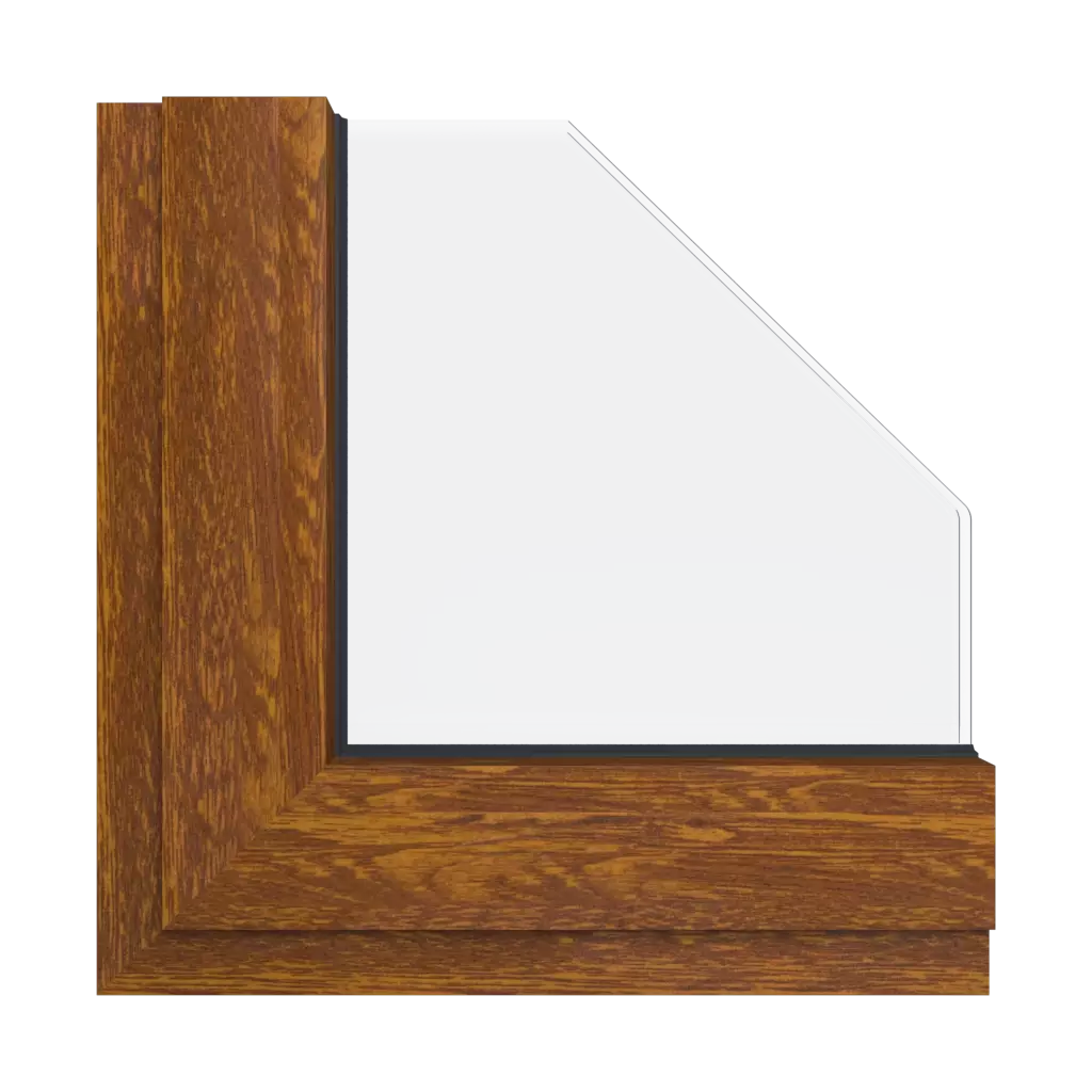 Golden oak wood effect windows window-color aliplast-colors golden-oak-wood-effect interior