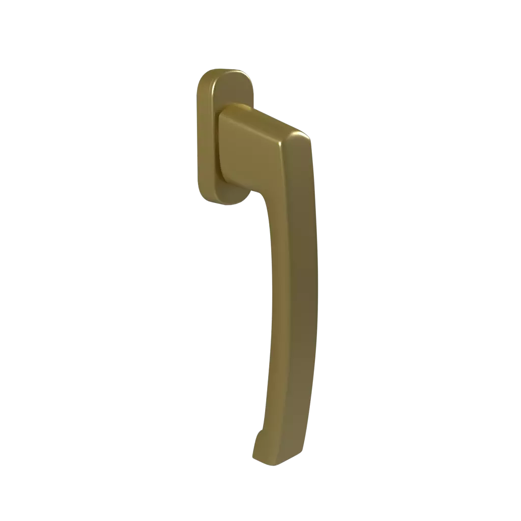 Standard handle of the KS slider old gold windows window-accessories handles suwanka-ks standard 