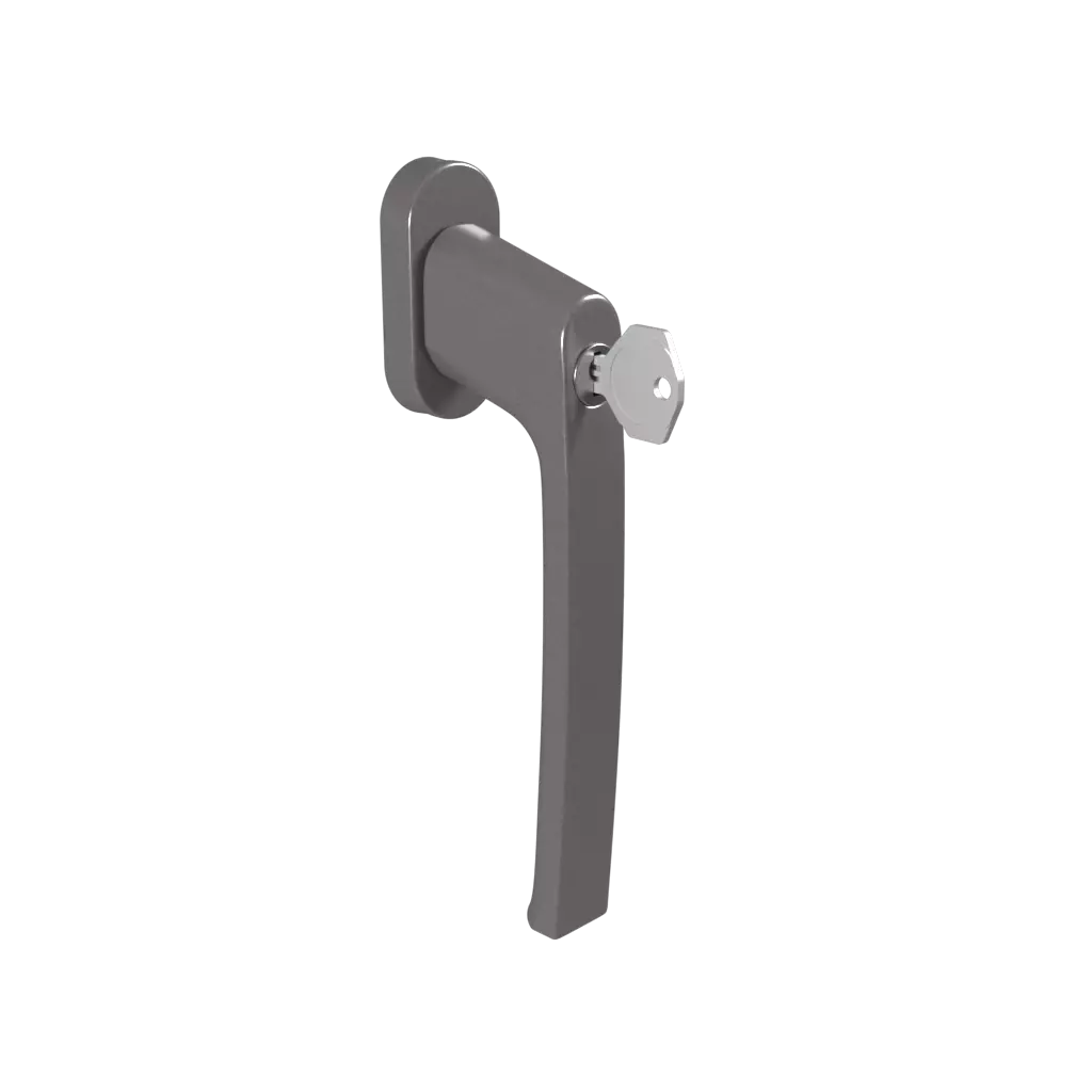 PSK titanium keyed handle windows window-accessories handles psk with-the-key psk-titanium-keyed-handle