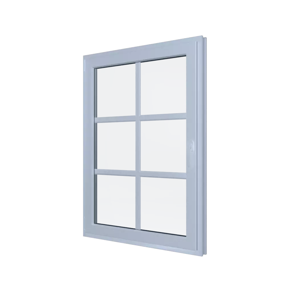 Muntins windows window-profiles aluplast ideal-8000