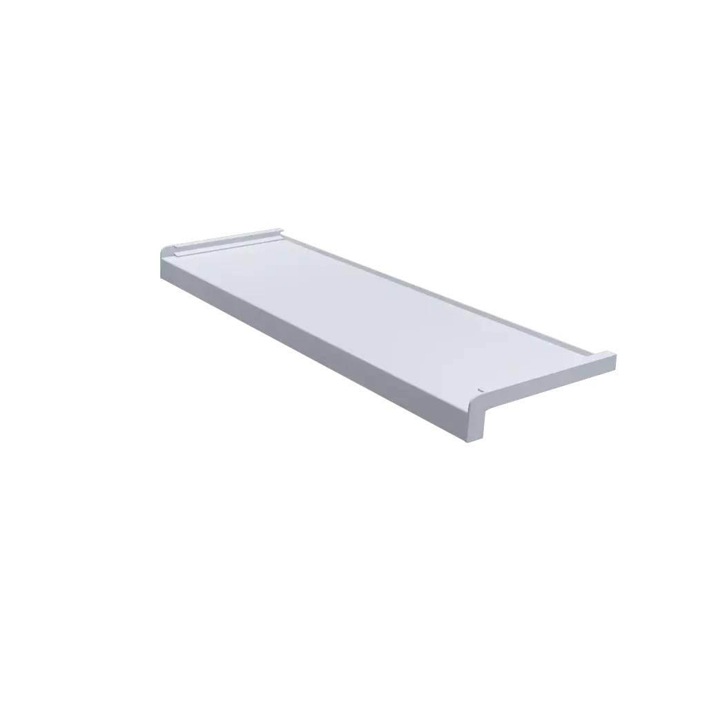 White windows window-accessories sills external aluminum 