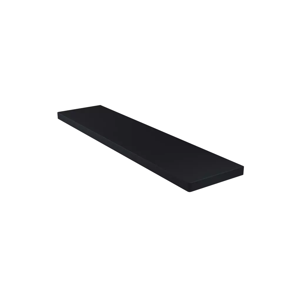 Black mat windows window-accessories sills internal mdf black-mat