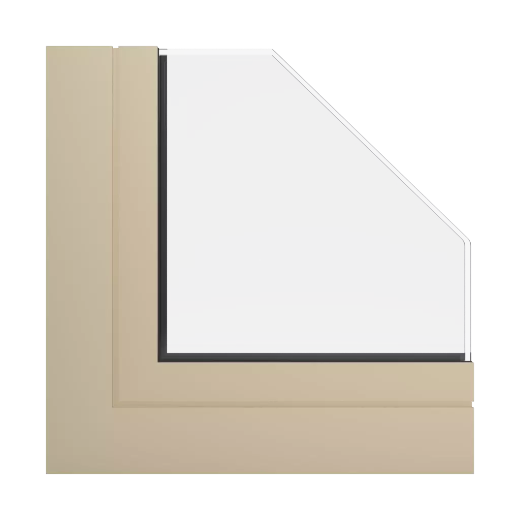 RAL 1014 Ivory windows window-profiles ponzio pe78n