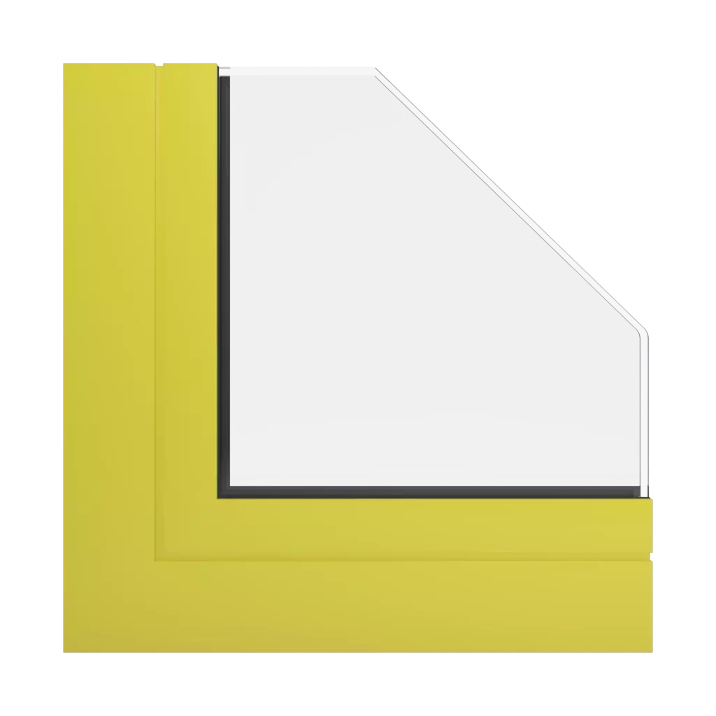 RAL 1016 Sulfur yellow windows window-color kommerling-colors   