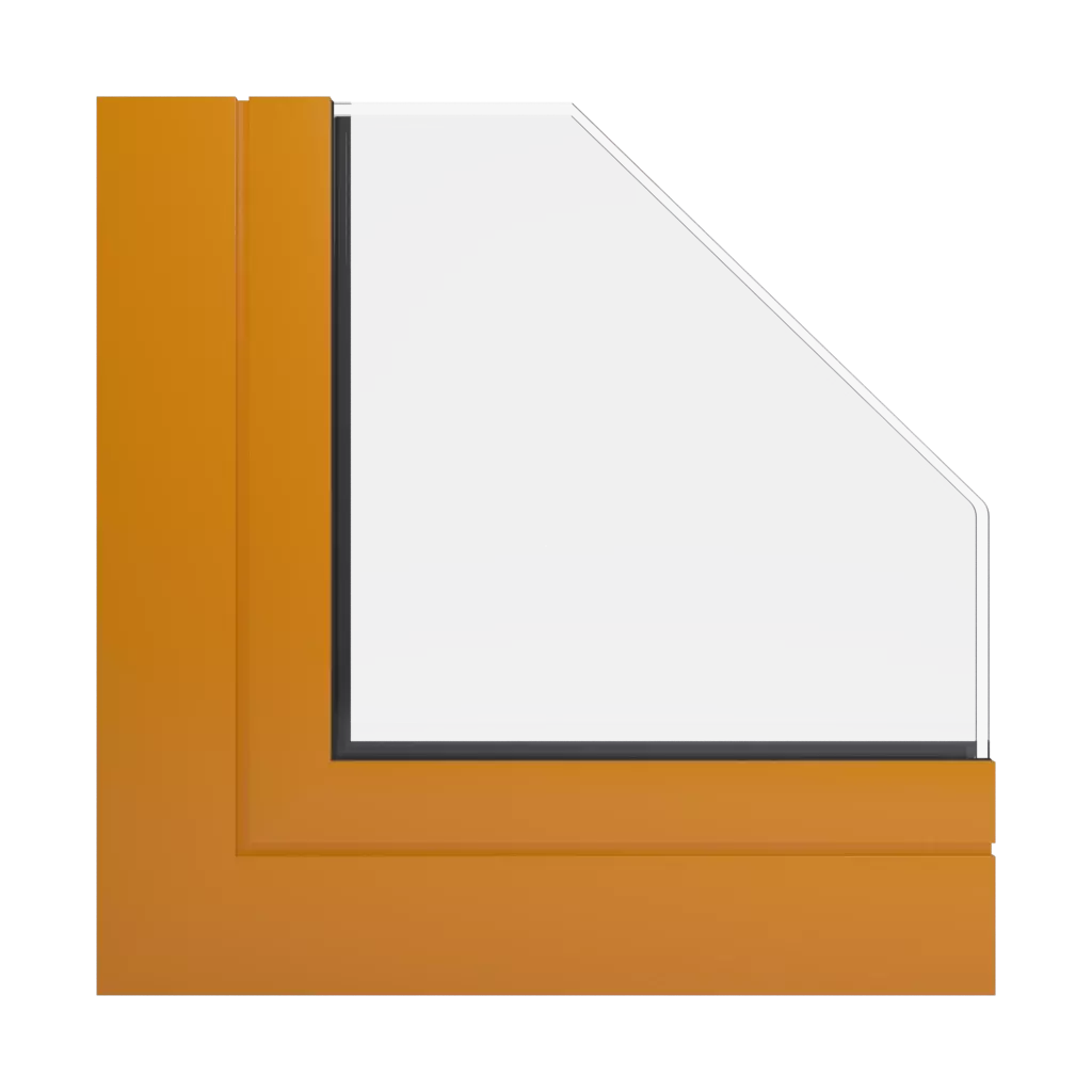 RAL 2000 Yellow orange windows window-color ponzio-colors 