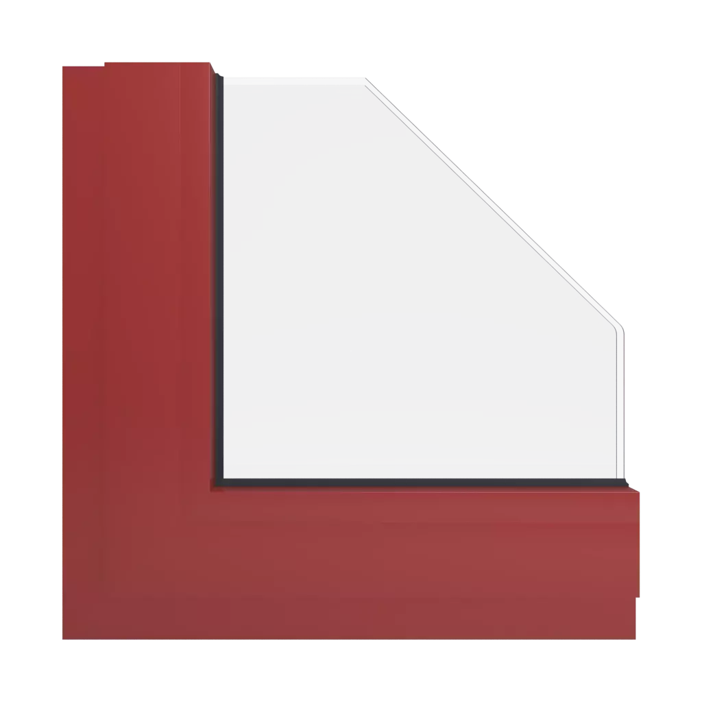 RAL 3013 Tomato red windows window-color aluminum-ral ral-3013-tomato-red interior