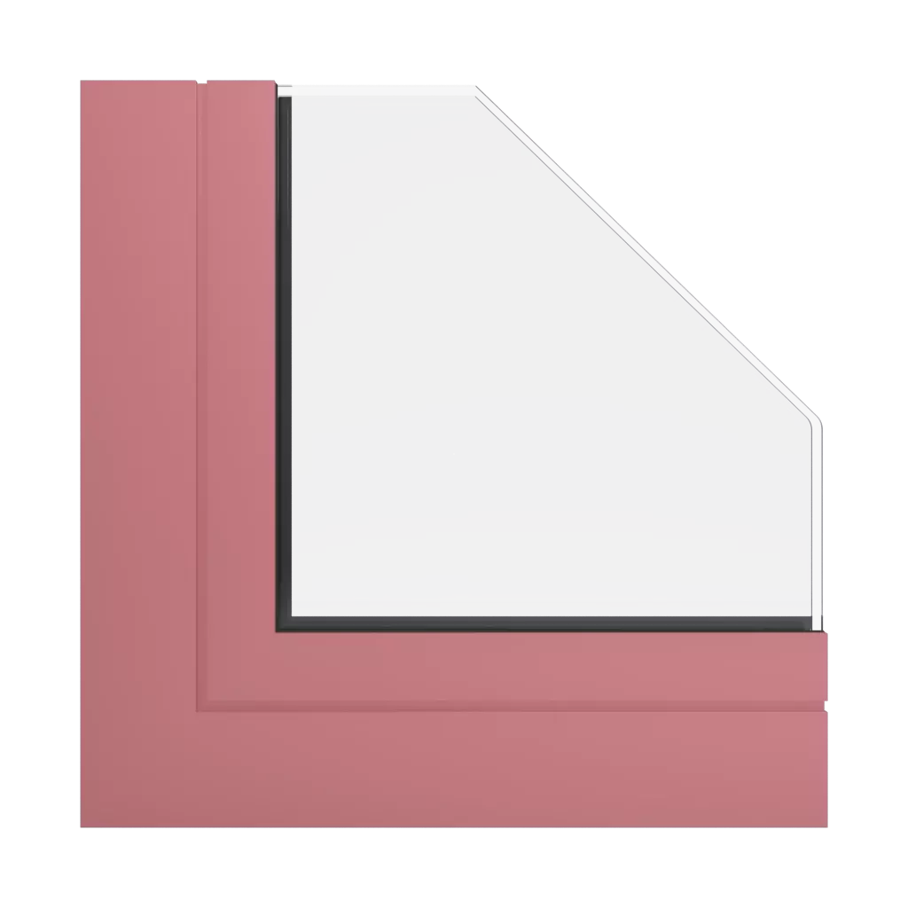 RAL 3014 Antique pink windows window-profiles aliplast genesis-75