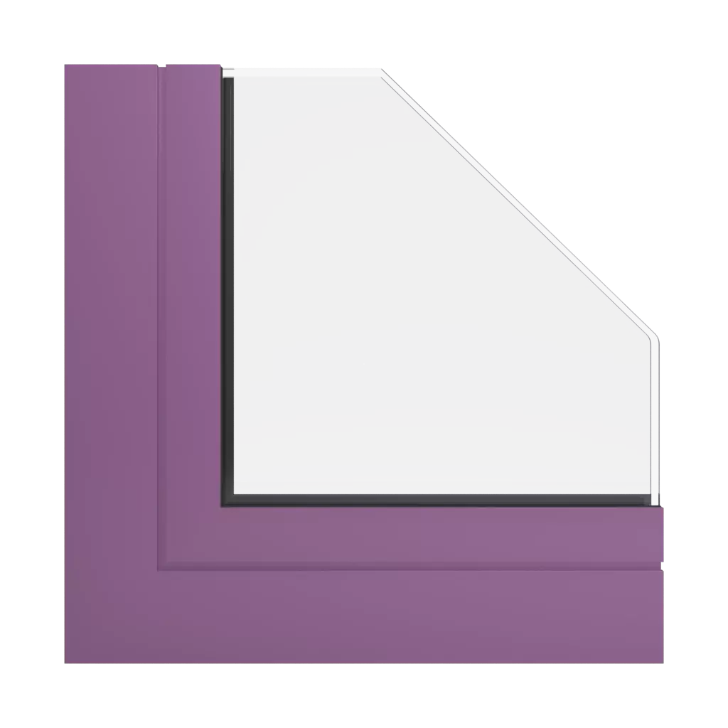 RAL 4001 Red lilac windows window-profiles ponzio sl600tt-evo