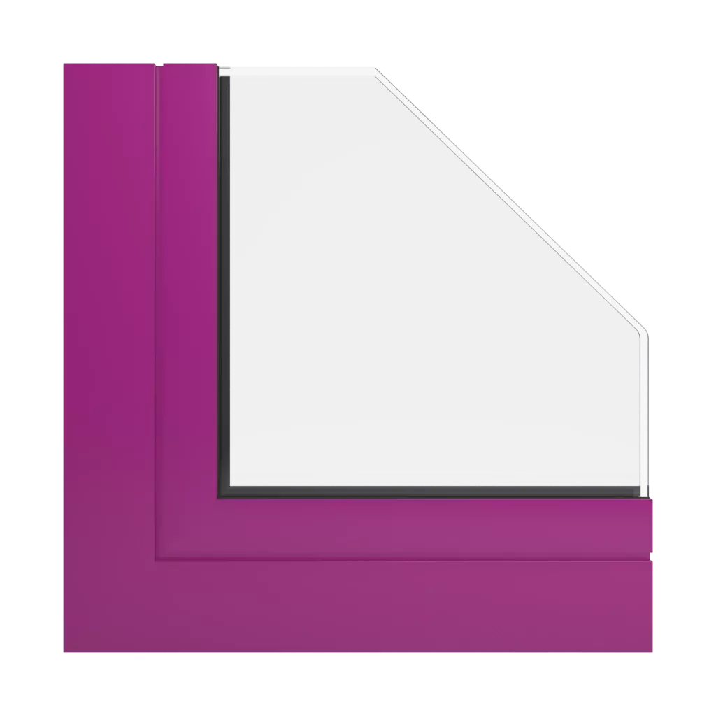 RAL 4006 Traffic purple windows window-color kommerling-colors   